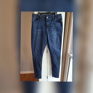 Bandolino High Rise Skinny Jeans Dark Wash Womens 10